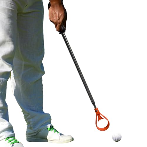 EACTEL Golfball-Wasser-Retriever, Golfball-Aufnahmewerkzeuge, Ball-Retriever, PP + Edelstahl, tragbares Golf-Retriever-Werkzeug, Golfball-Zubehör für Wasser und Büsche von EACTEL