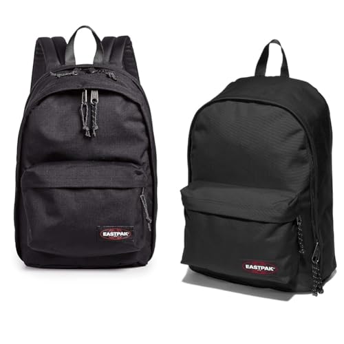 EASTPAK - Back to Work - Rucksack, 27 L, Black (Schwarz) & OUT OF OFFICE - Rucksack, 27 L, Black (Schwarz) von EASTPAK