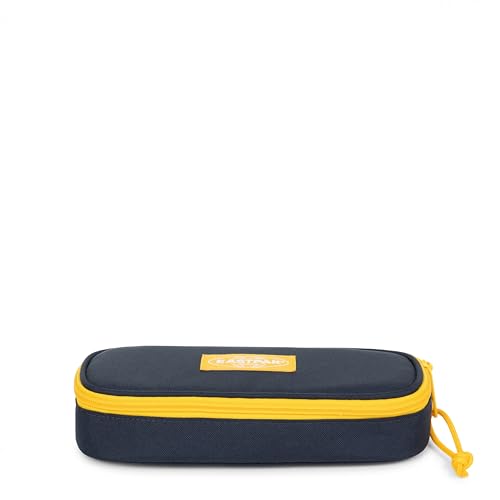 EASTPAK OVAL Single Federmäppchen - Kontrast Stripe Marine (Blau) von EASTPAK