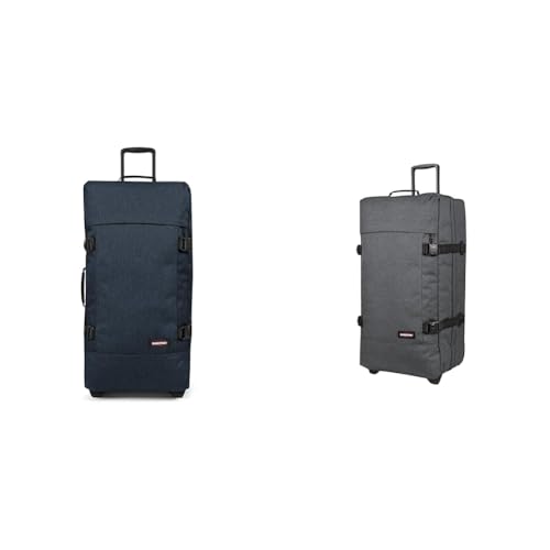 EASTPAK TRANVERZ L Koffer, 27 L - Triple Denim (Blau) & TRANVERZ L Koffer, 27 L - Black Denim (Grau) von EASTPAK