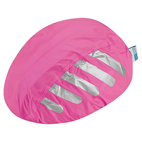 EAZY CASE Fahrradhelm Regenüberzug, Regenschutz für Helme, wasserabweisender Helmüberzug mit Gummizug, Reflektor Helmschutz Regenabdeckung für mehr Sicherheit im Straßenverkehr, Pink EAZY CASE Fahrradhelm Regenüberzug, Regenschutz für Helme, wasserabweisender Helmüberzug mit Gummizug, Reflektor Helmschutz Regenabdeckung für mehr Sicherheit im Straßenverkehr, Pink von EAZY CASE