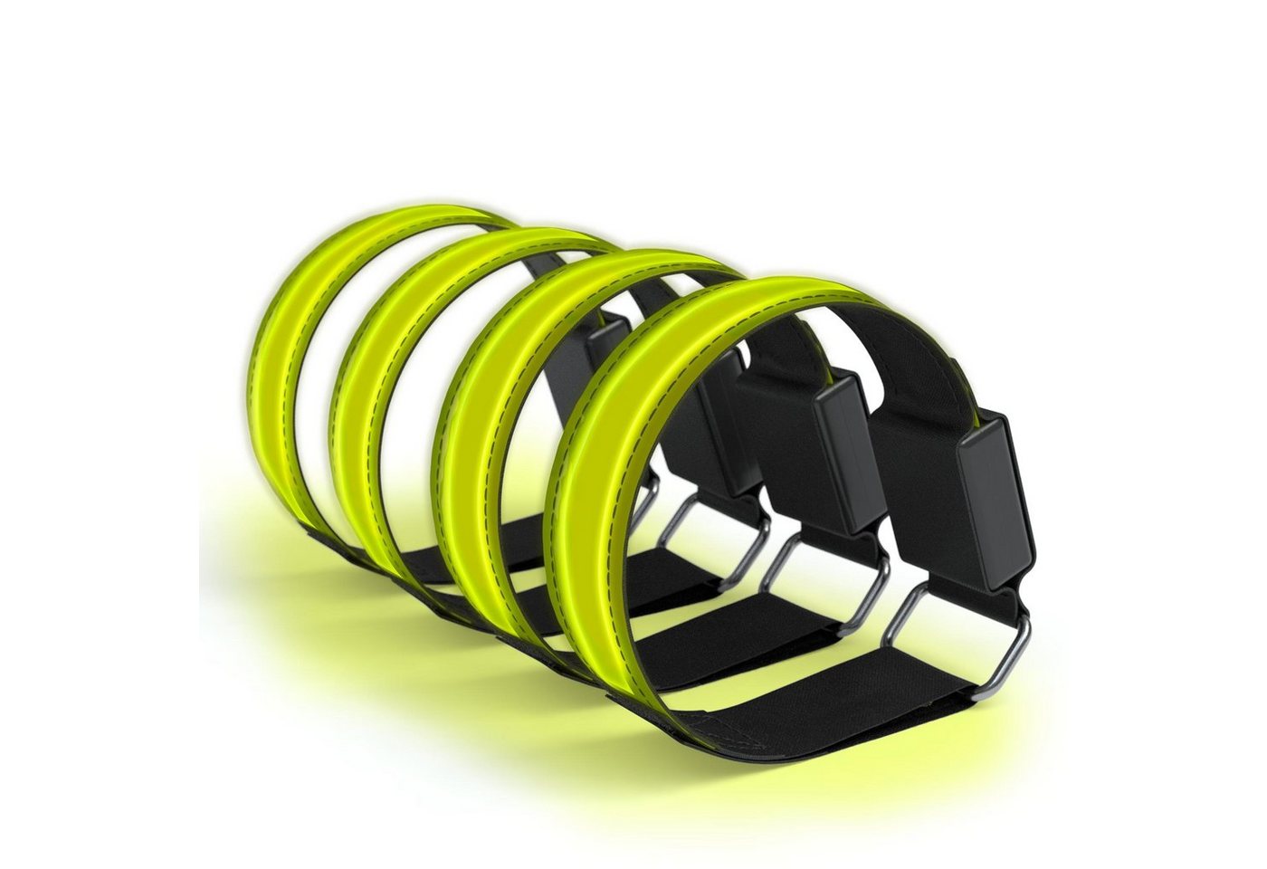 EAZY CASE Fahrradreflektor 4er Set Reflektor Flash Armband, Reflektierendes Armband Reflektorbänder Joggen Armband leuchtend Gelb EAZY CASE Fahrradreflektor 4er Set Reflektor Flash Armband, Reflektierendes Armband Reflektorbänder Joggen Armband leuchtend Gelb von EAZY CASE