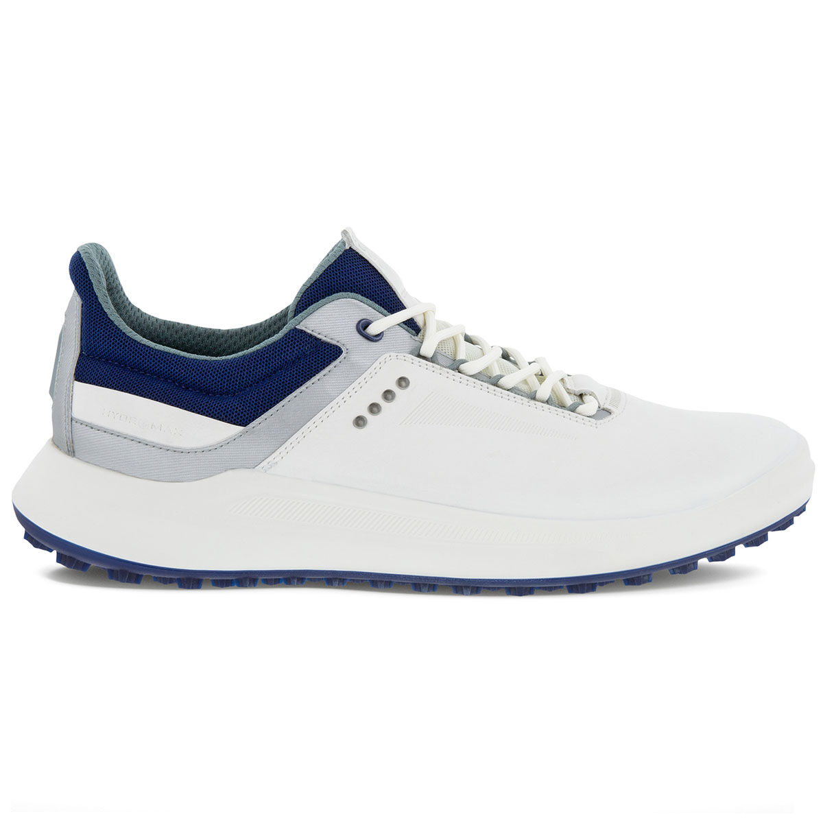 ECCO Mens White Plain Golf Core Golf Shoes, Size: 8-8.5 | American Golf von ECCO