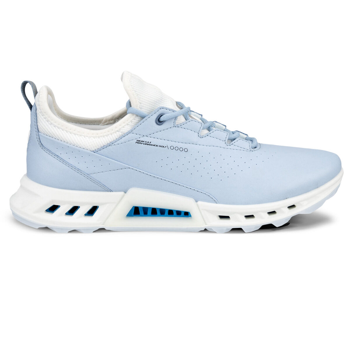 ECCO Womens BIOM C4 Waterproof Spikeless Golf Shoes, Female, Blue bell, 5-5.5 | American Golf von ECCO