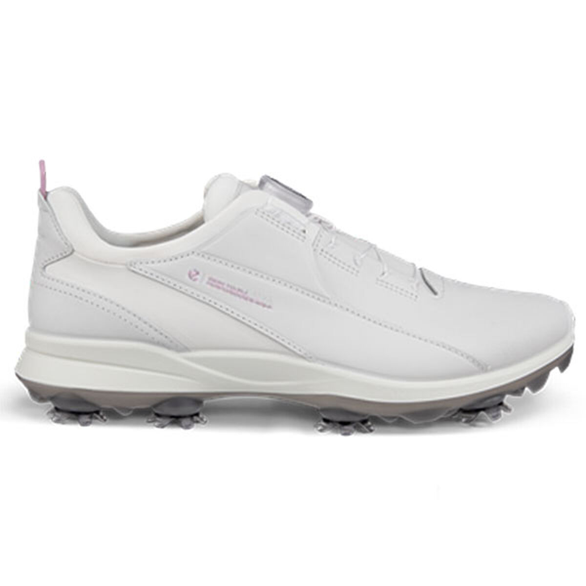 ECCO Womens BIOM Tour BOA Waterproof Spiked Golf Shoes, Female, White, 7.5 | American Golf von ECCO