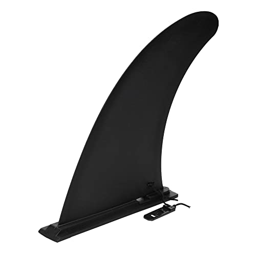 ECD Germany Premium SUP Finne für Stand Up Paddle Boards, Abnehmbare Single Center Finne, Slide-In Systeme, 25x21x3,5 cm, Nylon, Schwarz, Abziehbare Universal Ersatzfinne Surfbrett Surfboard Flossen ECD Germany Premium SUP Finne für Stand Up Paddle Boards, Abnehmbare Single Center Finne, Slide-In Systeme, 25x21x3,5 cm, Nylon, Schwarz, Abziehbare Universal Ersatzfinne Surfbrett Surfboard Flossen von ECD Germany