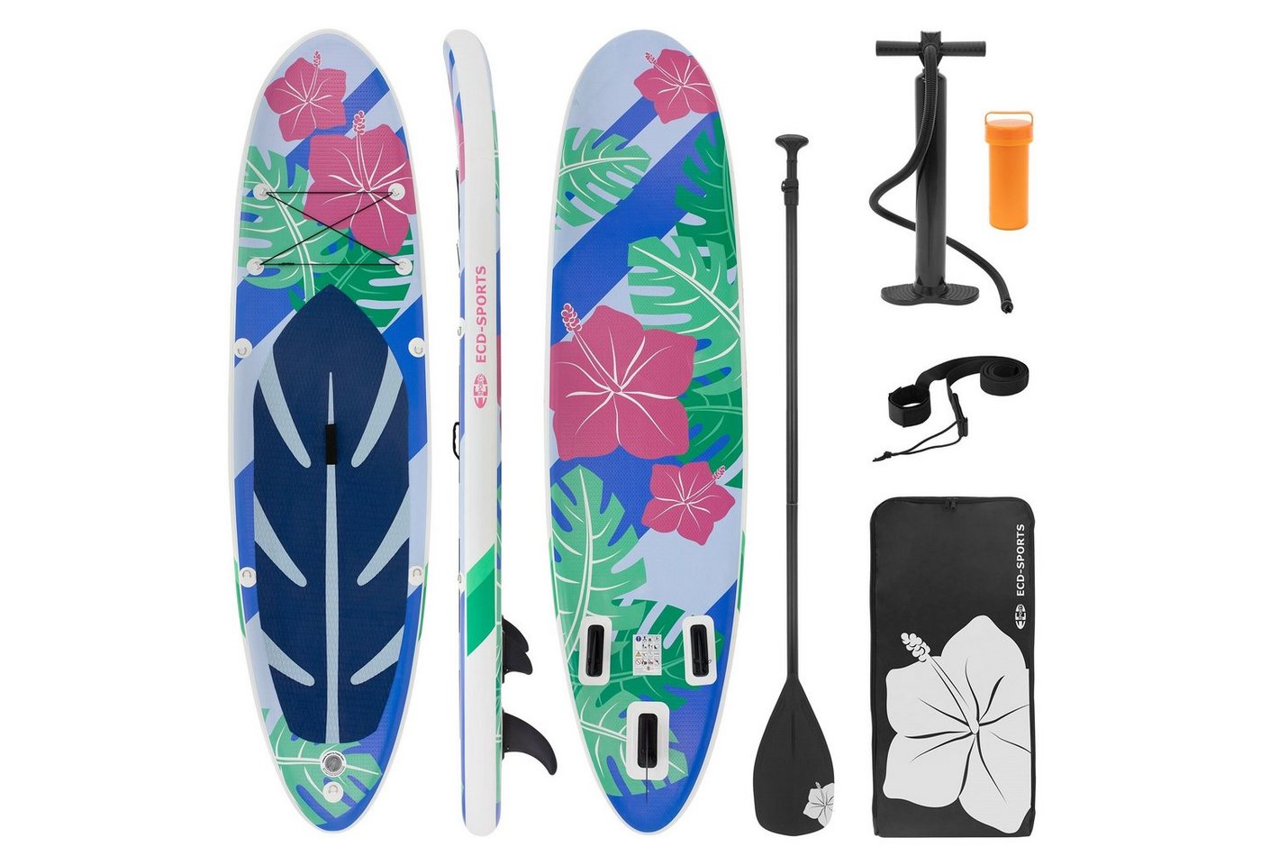 ECD Germany SUP-Board Stand Up Paddle Board aus PVC Paddelboard, Stand-Up Paddle-Board von ECD Germany