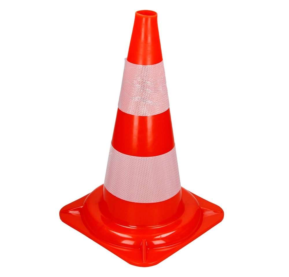 ECD Germany Warndreieck Verkehrsleitkegel aus PVC mit 2 reflektierenden Streifen, Komplett-Set, 1-tlg., Verkehrskegel Pylone 47cm Warnleitkegel Warnkegel Leitkegel ECD Germany Warndreieck Verkehrsleitkegel aus PVC mit 2 reflektierenden Streifen, Komplett-Set, 1-tlg., Verkehrskegel Pylone 47cm Warnleitkegel Warnkegel Leitkegel von ECD Germany