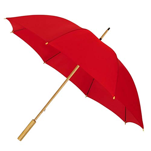 ECO by IMPLIVA, Bambusschirm, windsicher, Ø102 cm, rot ECO by IMPLIVA, Bambusschirm, windsicher, Ø102 cm, rot von Impliva