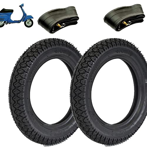 1 Paar Reifen 2.75-9 + Luftkammern für Vespa Vespa 50 Special, verstärkte Abdeckungen 1 Paar Reifen 2.75-9 + Luftkammern für Vespa Vespa 50 Special, verstärkte Abdeckungen von ECOVELO