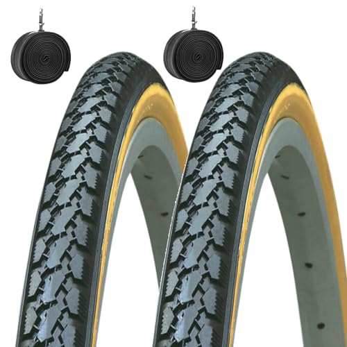 2 Reifen 700 x 35 + Schläuche Reifen 28 Zoll Citybike schwarz für Erwachsene Trekking Bike 2 Reifen 700 x 35 + Schläuche Reifen 28 Zoll Citybike schwarz für Erwachsene Trekking Bike von ECOVELO