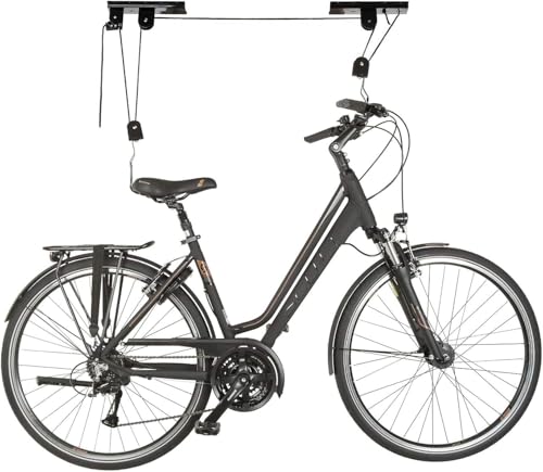 Deckenheber für Fahrräder, Kanus und Kajak zum Heben von Gewichten bis 60 kg, mit Haken und Umlenkrolle Deckenheber für Fahrräder, Kanus und Kajak zum Heben von Gewichten bis 60 kg, mit Haken und Umlenkrolle von ECOVELO