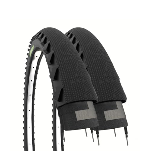 ECOVELO Unisex – Erwachsene 26 x 1.95 2 Reifen Demi Slick 26 x 1,95, Schwarz, 26 ECOVELO Unisex – Erwachsene 26 x 1.95 2 Reifen Demi Slick 26 x 1,95, Schwarz, 26 von ECOVELO