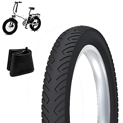 Reifen 20 x 4,0 ¼ + Reifen Kenda Gummi Slim für Fat Bike E-Bike MTB Fahrrad von ECOVELO