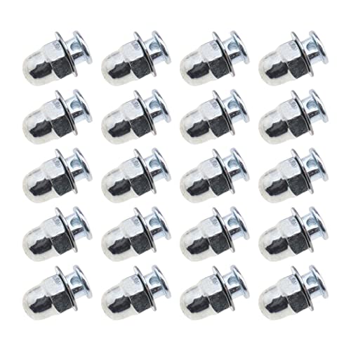 ECSiNG 20 Stück Bremskabel Klemmschraube 6mm mit Muttern und Unterlegscheiben für BMX Cross Fahrrad Elektrofahrrad Mountainbike ECSiNG 20 Stück Bremskabel Klemmschraube 6mm mit Muttern und Unterlegscheiben für BMX Cross Fahrrad Elektrofahrrad Mountainbike von ECSiNG