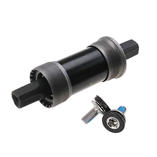 ECSiNG 68x120mm Mountainbike Innenlager MTB Fahrrad Tretlager Vierkant Kegel Schwarz mit Wasserdichten Schrauben ECSiNG 68x120mm Mountainbike Innenlager MTB Fahrrad Tretlager Vierkant Kegel Schwarz mit Wasserdichten Schrauben von ECSiNG