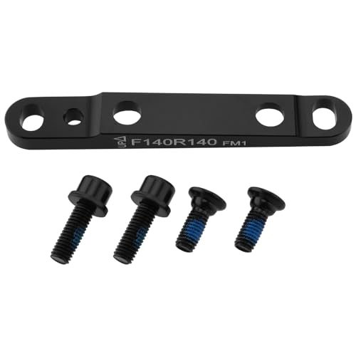 ECSiNG 1 Stück Fahrräder Flat Mount Scheibenbremsenadapter Vorne Ultraleichter Flat Disc Bremssattelmontageadapter für Rennrad Radfahren F140/F160 Fahrradzubehör Schwarz ECSiNG 1 Stück Fahrräder Flat Mount Scheibenbremsenadapter Vorne Ultraleichter Flat Disc Bremssattelmontageadapter für Rennrad Radfahren F140/F160 Fahrradzubehör Schwarz von ECSiNG