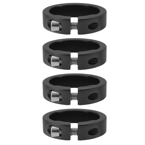 ECSiNG 2 Paar 22,2 MM Fahrrad Griffe Klemm Ringe für Bike Lock-On Grip System Fahrrad Lenker Zubehör Aluminium Legierung Schwarz ECSiNG 2 Paar 22,2 MM Fahrrad Griffe Klemm Ringe für Bike Lock-On Grip System Fahrrad Lenker Zubehör Aluminium Legierung Schwarz von ECSiNG