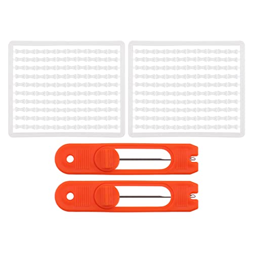 ECSiNG 2 STÜCK Ködernadeln Karpfenangeln mit 200 STÜCK Dumbell Bait Stoppers Angelgerät Angelköder Zubehör ECSiNG 2 STÜCK Ködernadeln Karpfenangeln mit 200 STÜCK Dumbell Bait Stoppers Angelgerät Angelköder Zubehör von ECSiNG