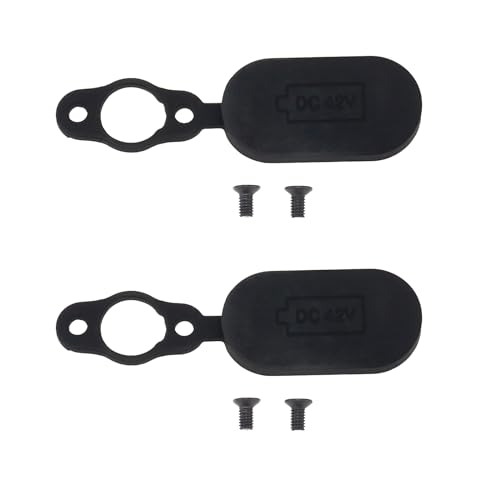 ECSiNG 2 x Silikon-Ladeanschluss-Abdeckung, wasserdicht, Anti-Staub-Stecker, Ladeschnittstelle, kompatibel mit Xiaomi 1S Essential Pro/Pro2 Elektroroller, Schwarz ECSiNG 2 x Silikon-Ladeanschluss-Abdeckung, wasserdicht, Anti-Staub-Stecker, Ladeschnittstelle, kompatibel mit Xiaomi 1S Essential Pro/Pro2 Elektroroller, Schwarz von ECSiNG