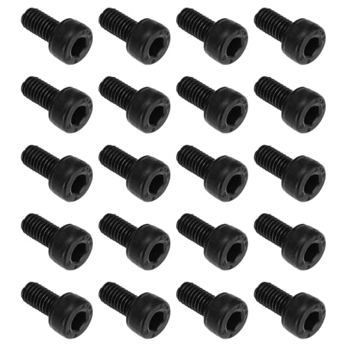 ECSiNG 48 Stück Fahrradpedalbolzen Schrauben M4 X 8 Mm Innensechskant-Gewindeschrauben 40Cr-Pedalstift Kompatibel mit Horizon Pro Sam Hill Flat CL Schwarz ECSiNG 48 Stück Fahrradpedalbolzen Schrauben M4 X 8 Mm Innensechskant-Gewindeschrauben 40Cr-Pedalstift Kompatibel mit Horizon Pro Sam Hill Flat CL Schwarz von ECSiNG