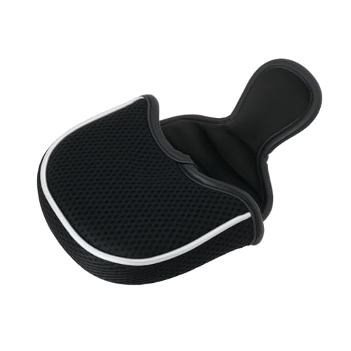 ECSiNG Schwarze Mesh-Mallet-Putter-Abdeckung Golf-Putter-Kopfbedeckungen mit Magnetverschluss Modisches Golf-Zubehör Golf-Kopfbedeckungen für Putter ECSiNG Schwarze Mesh-Mallet-Putter-Abdeckung Golf-Putter-Kopfbedeckungen mit Magnetverschluss Modisches Golf-Zubehör Golf-Kopfbedeckungen für Putter von ECSiNG