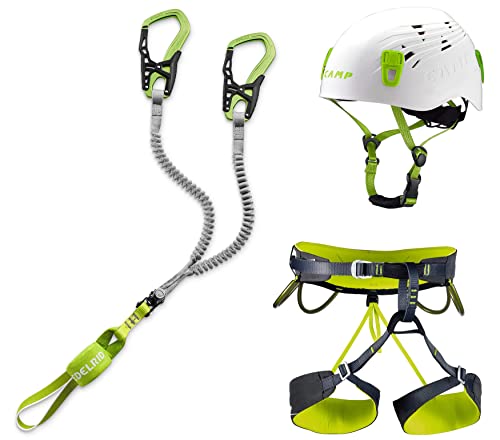 EDELRID Klettersteigset Cable Comfort 6.0 + Klettergurt Camp Größe S + Helm Camp Titan White 48-56cm EDELRID Klettersteigset Cable Comfort 6.0 + Klettergurt Camp Größe S + Helm Camp Titan White 48-56cm von EDELRID