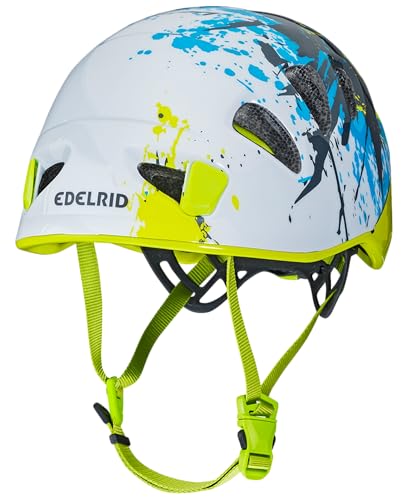 EDELRID Damen, Herren Kletterhelm Shield II Petrol-Snow 52-62 von EDELRID