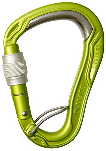 EDELRID Unisex – Erwachsene HMS Bulletproof Screw FG Carabiner, Oasis, one Size von EDELRID