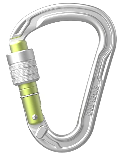 EDELRID Unisex – Erwachsene HMS Strike Screw Carabiner, Silver, one Size EDELRID Unisex – Erwachsene HMS Strike Screw Carabiner, Silver, one Size von EDELRID