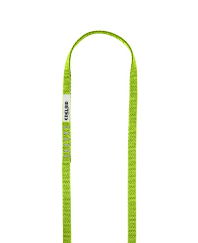 EDELRID Unisex – Erwachsene Tech Web Sling 12mm II Schlingen, neon Green, 180 cm von EDELRID