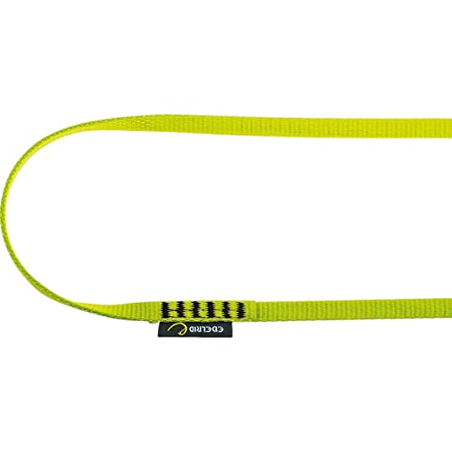 EDELRID Unisex – Erwachsene Tech Web Sling 12mm II Schlingen, neon green, 60 cm von EDELRID