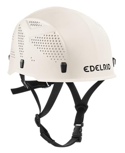 EDELRID Unisex – Erwachsene Ultralight III Kletterhelm, Snow, one Size EDELRID Unisex – Erwachsene Ultralight III Kletterhelm, Snow, one Size von EDELRID