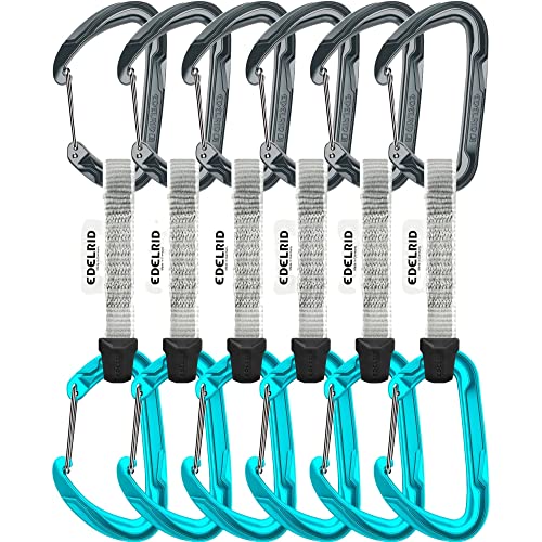 EDELRID Expressset Pure Wire Set Sixpack, Slate-icemint EDELRID Expressset Pure Wire Set Sixpack, Slate-icemint von EDELRID