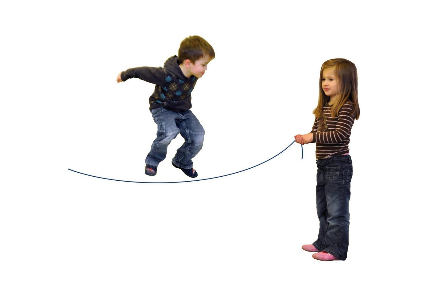 EDUPLAY Spielzeug-Gartenset Schwungseil Springseil, mit Federhaken & Drehwirbel EDUPLAY Spielzeug-Gartenset Schwungseil Springseil, mit Federhaken & Drehwirbel von EDUPLAY
