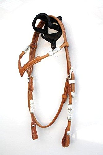 EE Tack Westerntrense Herman Oak Leder V-Stirnband von EE Tack