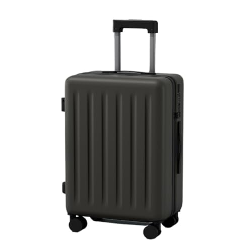 EETYREBR Koffer Multifunktionaler Koffer, Damen-Trolley, Leise Und Langlebig, Passwort-Box, Herren-Koffer, 20 Zoll Handgepäck(Gray,26in) von EETYREBR