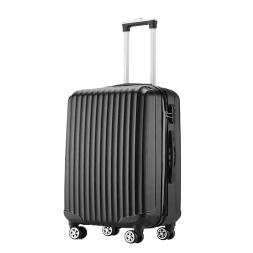 EETYREBR Koffer Robuster Und Langlebiger Gepäck-Trolley, Unisex Spring Festival Air Boarding Case, Modische Lenkrolle Handgepäck(Black,28in) von EETYREBR