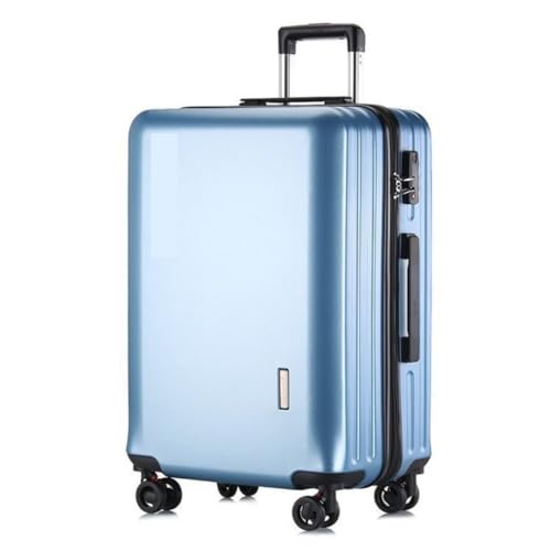 EETYREBR Koffer Universal-Radkoffer 20-Zoll-Koffer mit großem Fassungsvermögen Boarding-Koffer Herren- und Damen-Trolley Handgepäck(Blue) von EETYREBR