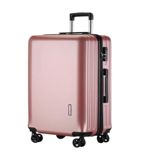 EETYREBR Koffer Universal-Radkoffer 20-Zoll-Koffer mit großem Fassungsvermögen Boarding-Koffer Herren- und Damen-Trolley Handgepäck(Pink) von EETYREBR