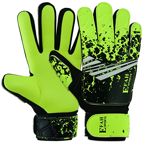 EFAH SPORTS Fußball-Torwarthandschuhe für Jungen, Kinder, Jugendliche, Fußball-Torwarthandschuhe mit super griffigen Handflächen EFAH SPORTS Fußball-Torwarthandschuhe für Jungen, Kinder, Jugendliche, Fußball-Torwarthandschuhe mit super griffigen Handflächen von EFAH SPORTS