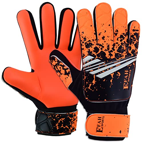 EFAH SPORTS Fußball-Torwarthandschuhe für Jungen, Kinder, Jugendliche, Fußball-Torwarthandschuhe mit super griffigen Handflächen EFAH SPORTS Fußball-Torwarthandschuhe für Jungen, Kinder, Jugendliche, Fußball-Torwarthandschuhe mit super griffigen Handflächen von EFAH SPORTS