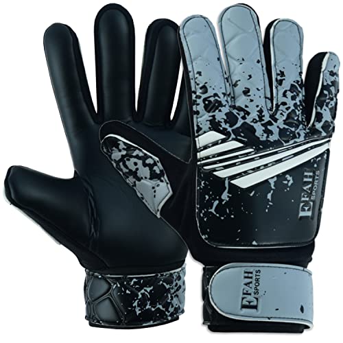 EFAH SPORTS Fußball-Torwarthandschuhe für Jungen, Kinder, Jugendliche, Fußball-Torwarthandschuhe mit super griffigen Handflächen EFAH SPORTS Fußball-Torwarthandschuhe für Jungen, Kinder, Jugendliche, Fußball-Torwarthandschuhe mit super griffigen Handflächen von EFAH SPORTS