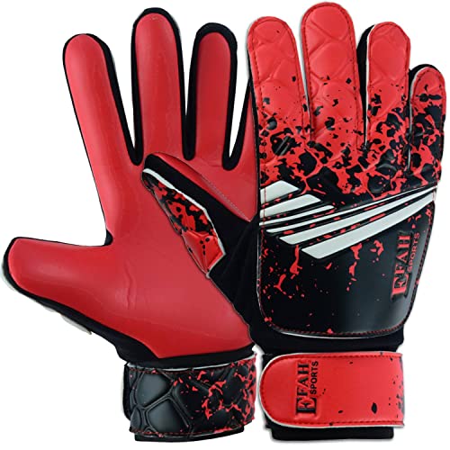 EFAH SPORTS Fußball-Torwarthandschuhe für Jungen, Kinder, Jugendliche, Fußball-Torwarthandschuhe mit super griffigen Handflächen EFAH SPORTS Fußball-Torwarthandschuhe für Jungen, Kinder, Jugendliche, Fußball-Torwarthandschuhe mit super griffigen Handflächen von EFAH SPORTS
