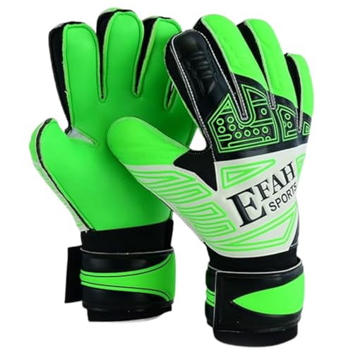 EFAH SPORTS Fußballtorwarthandschuhe für Kinder, Jungen, Kinder, Jugendliche, Fußball, Toaile-Handschuh mit Fingersave und doppeltem Handgelenkschutz, starke Griffflächen EFAH SPORTS Fußballtorwarthandschuhe für Kinder, Jungen, Kinder, Jugendliche, Fußball, Toaile-Handschuh mit Fingersave und doppeltem Handgelenkschutz, starke Griffflächen von EFAH SPORTS