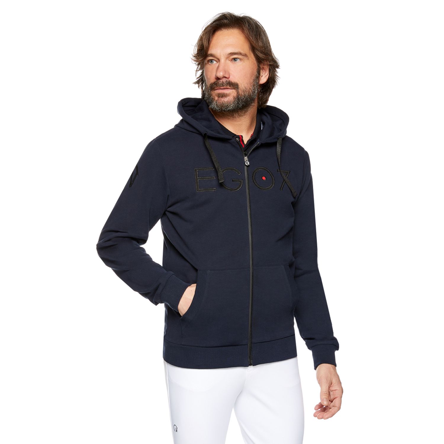 EGO7 Sweatshirtjacke mit Kapuze Herren von EGO7