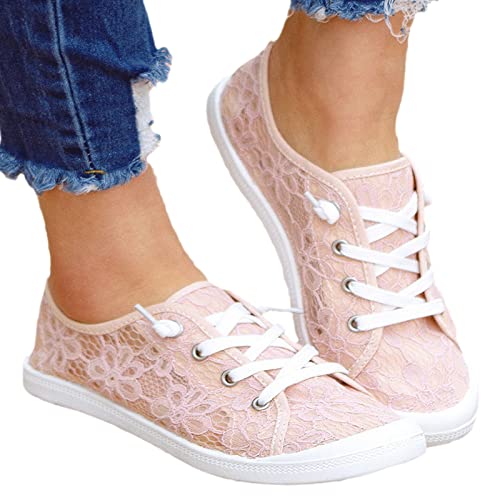 EGSDMNVSQ Laufschuhe Damen Sneaker Flache Schuhe Mesh Plateau Leichte rutschfest Outdoor Turnschuhe Halbschuhe Slip-On Flach Freizeitschuhe mit Atmungsaktiv Spitze Sportschuhe Walkingschuhe EGSDMNVSQ Laufschuhe Damen Sneaker Flache Schuhe Mesh Plateau Leichte rutschfest Outdoor Turnschuhe Halbschuhe Slip-On Flach Freizeitschuhe mit Atmungsaktiv Spitze Sportschuhe Walkingschuhe von EGSDMNVSQ