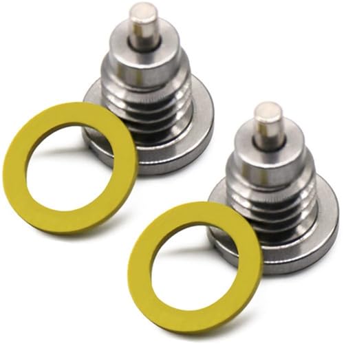 EHDFORJL 2 PCS Marine Magnetische Outdrive Getriebe Fall Ablauf Stecker Schraube Dichtung Kompatibel Mit 22-8M0058389 22-67892A06 22-67892A1 22-67892 von EHDFORJL