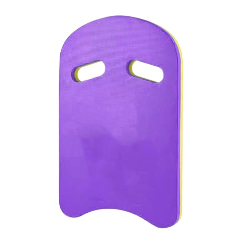 Schwimmbrett Uni Schaumstoff Schwimmbrett Kickboards mit Griffen Schaumstoff Schwimmen Kickboard mit Griffen für Schwimmübungen und Training (lila) von EHOTER