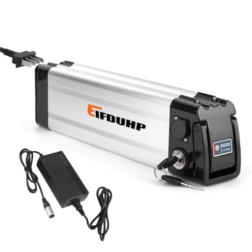 E-Bike Pedelec Akku 36V 10AH-20AH für 250W 350W 500W 750W Fahrrad Motor, Elektrofahrrad Batterie mit 2Pin/4Pin Entladungshafen, Ladegerät, Tresorschloss, Tragebügel E-Bike Pedelec Akku 36V 10AH-20AH für 250W 350W 500W 750W Fahrrad Motor, Elektrofahrrad Batterie mit 2Pin/4Pin Entladungshafen, Ladegerät, Tresorschloss, Tragebügel von EIFDUHP
